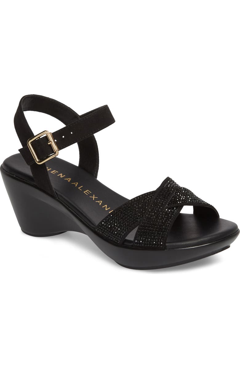 Athena Alexander Florence Wedge Sandal, Main, color,