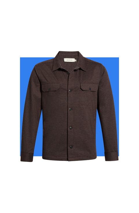 Knit Shirt Jacket