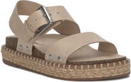 Lucky Brand Umora Slingback Espadrille Platform Sandal