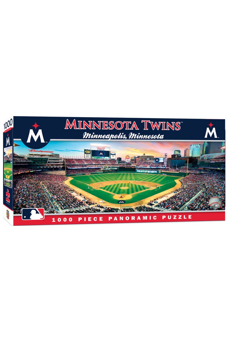 Minnesota Twins 1000pc Panoramic Puzzle, Main, color, Multicolor