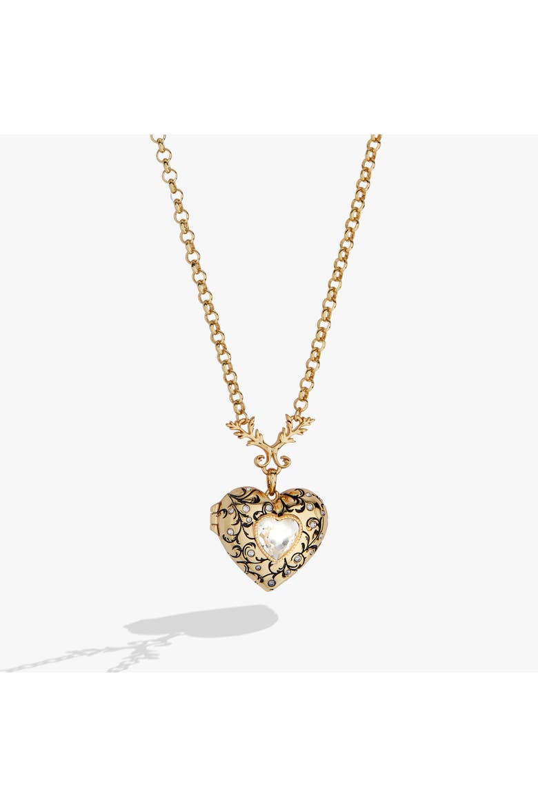 The Twilight Saga Spider Monkey Locket Necklace, Main, color, Gold