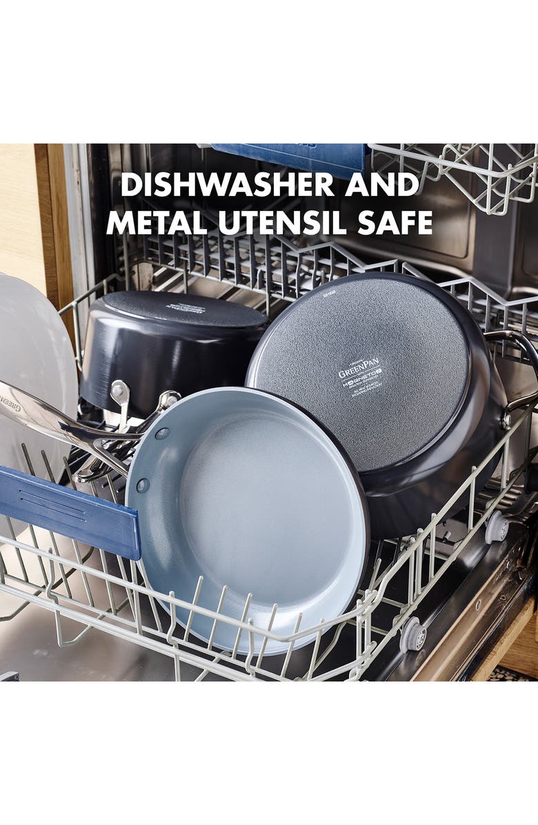 GreenPan Valencia Pro Set of 3 Ceramic Nonstick Fry Pans, Alternate, color, 