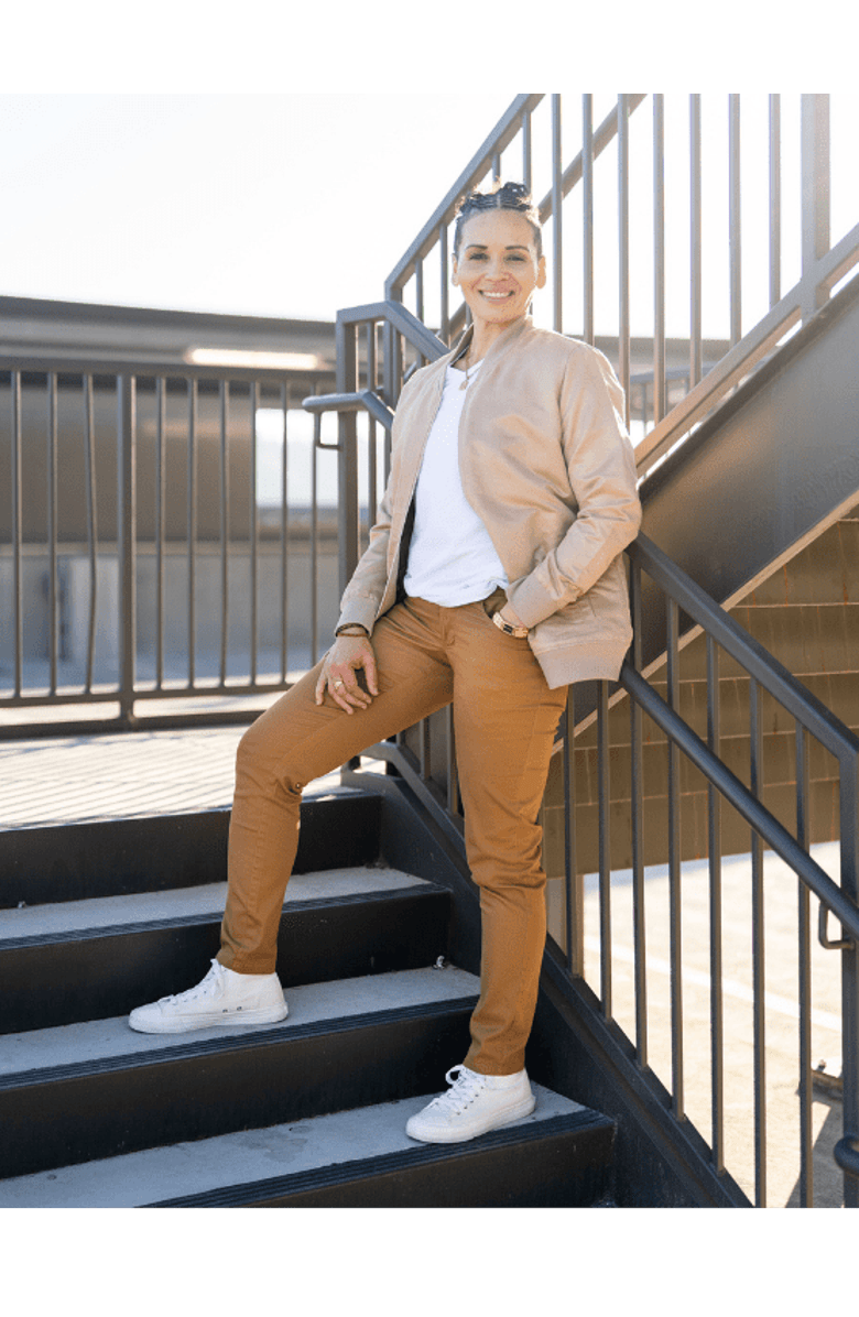 Dapper Boi Slim Khaki Chino Pants, Alternate, color, Khaki