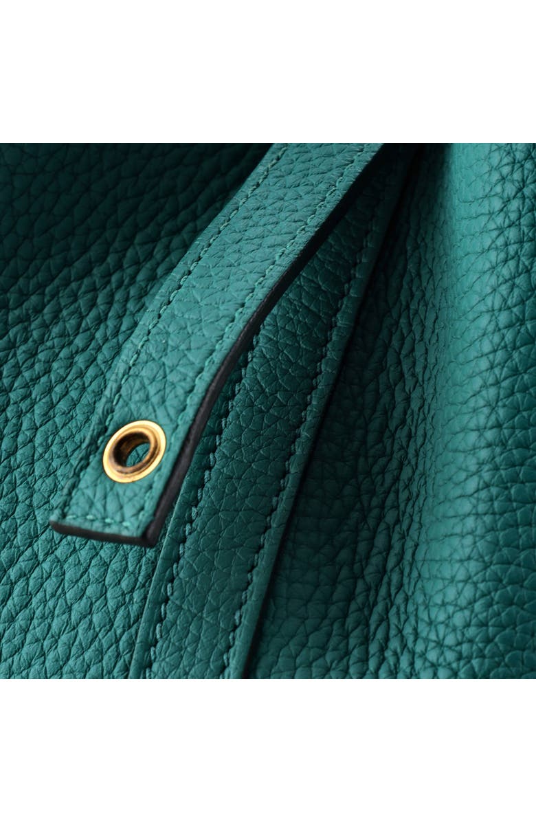 Pre-Owned Hermes Picotin Lock Bag Clemence PM, Alternate, color, Vert Verone