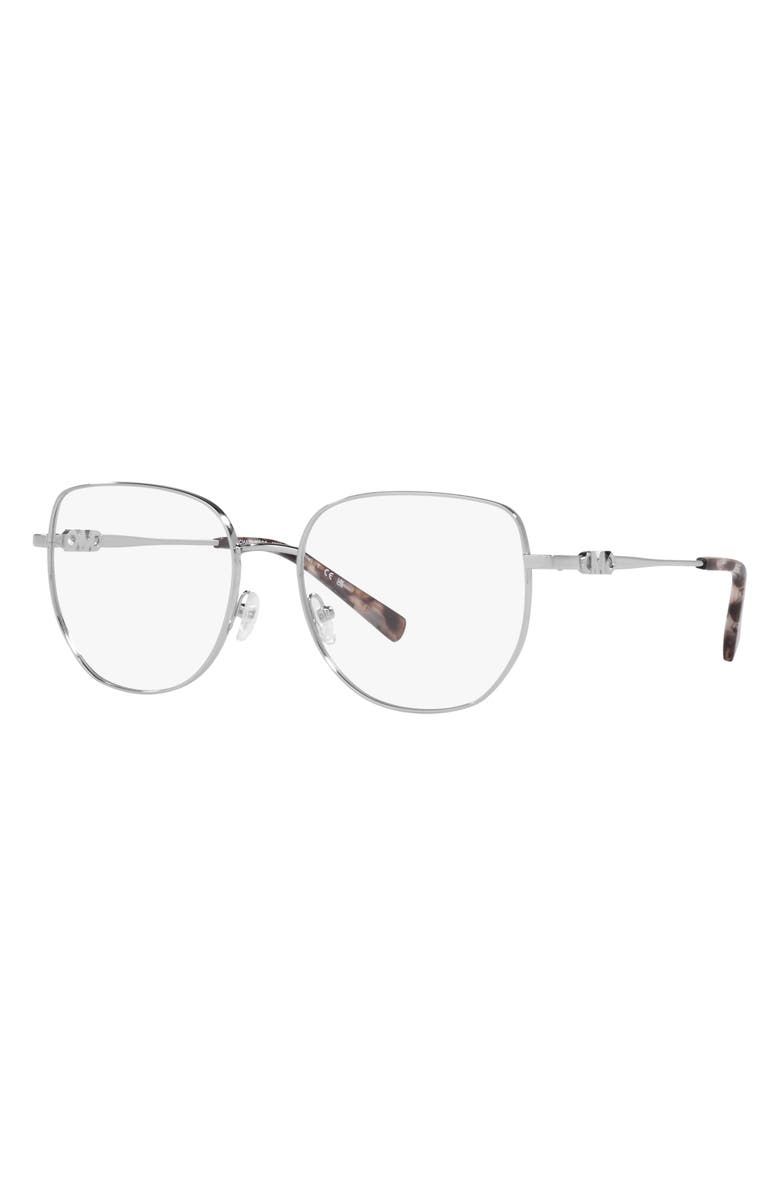 Michael Kors Belleville 54mm Square Optical Glasses, Alternate, color, 