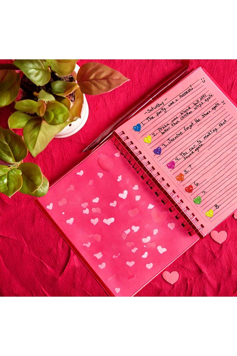 SuperShapes Sparkle Hearts 1300 Count Sticker Pack, Alternate, color, Multicolored