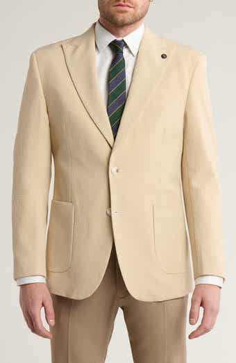 T.R. PREMIUM Slim Fit Seersucker Blazer