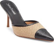 Jeffrey Campbell Parse Pointed Cap Toe Mule