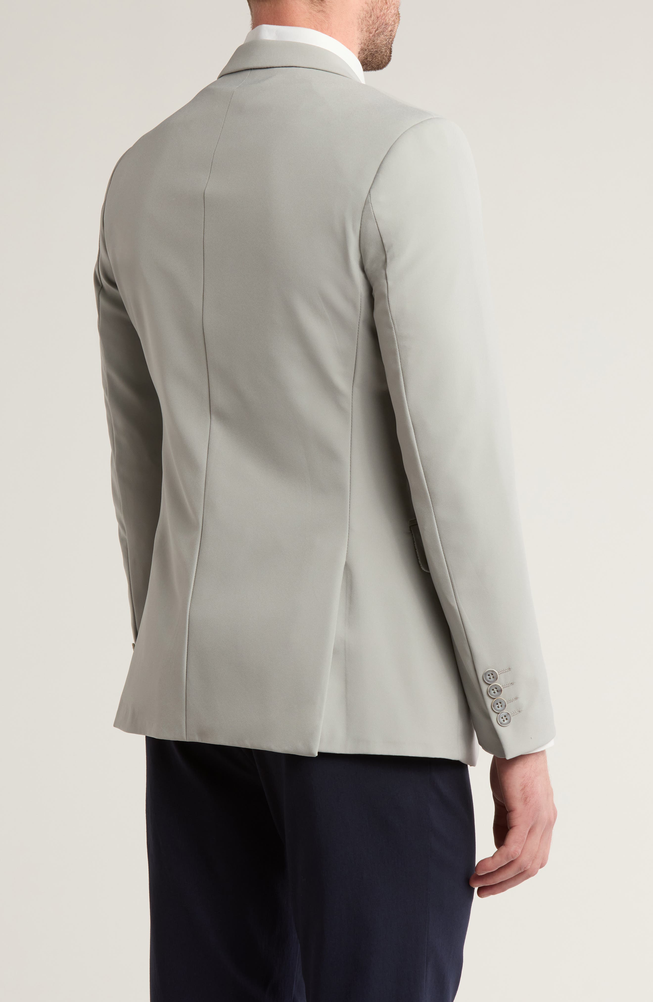 Slim Fit Stretch Blazer - image 2
