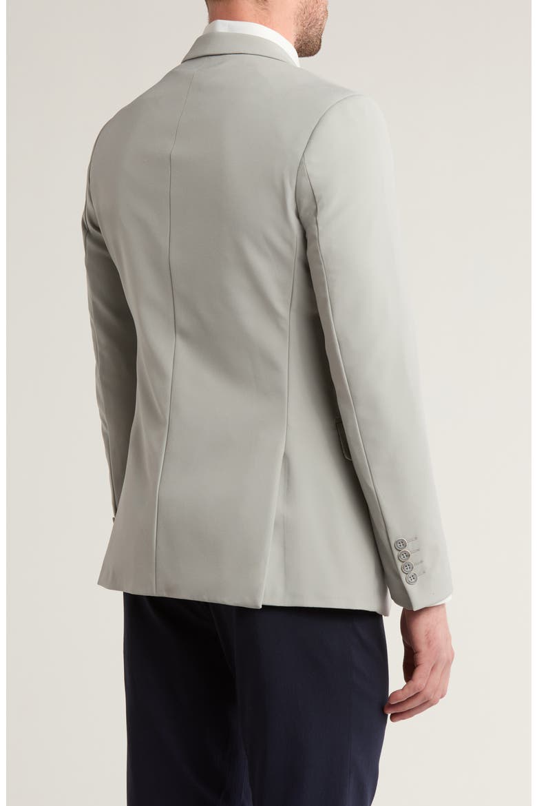 Slim Fit Stretch Blazer, Alternate, color, GREY