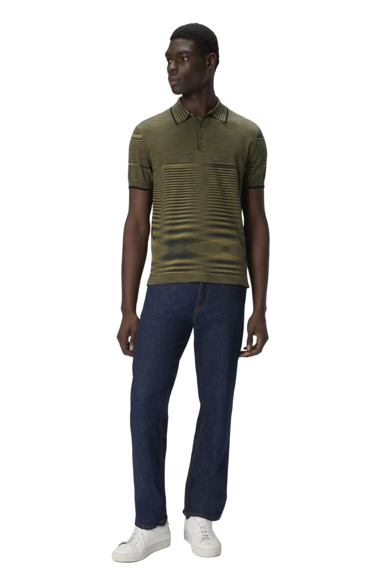 Missoni Slub Cotton Polo Shirt, Main, color, 