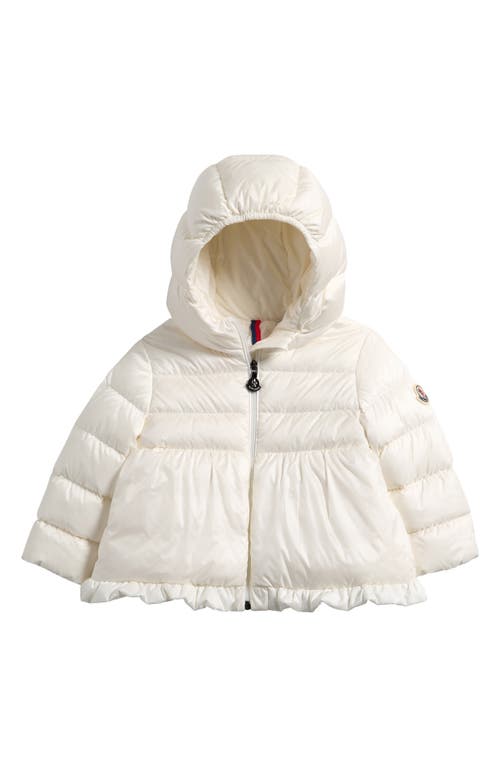 Moncler Kids' Odile Down Puffer Jacket In White