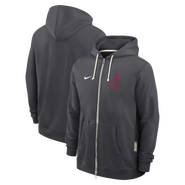Nike Men's Nike Anthracite Alabama Crimson Tide 2026 Sideline Standard Issue Dri-FIT Full-Zip Hoodie
