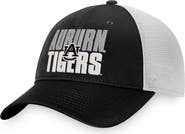 TOP OF THE WORLD Men's Top of the World Black/White Auburn Tigers Stockpile Trucker Snapback Hat