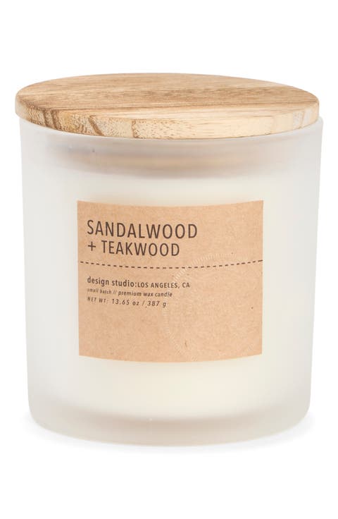 Sandalwood & Teakwood Jar Candle