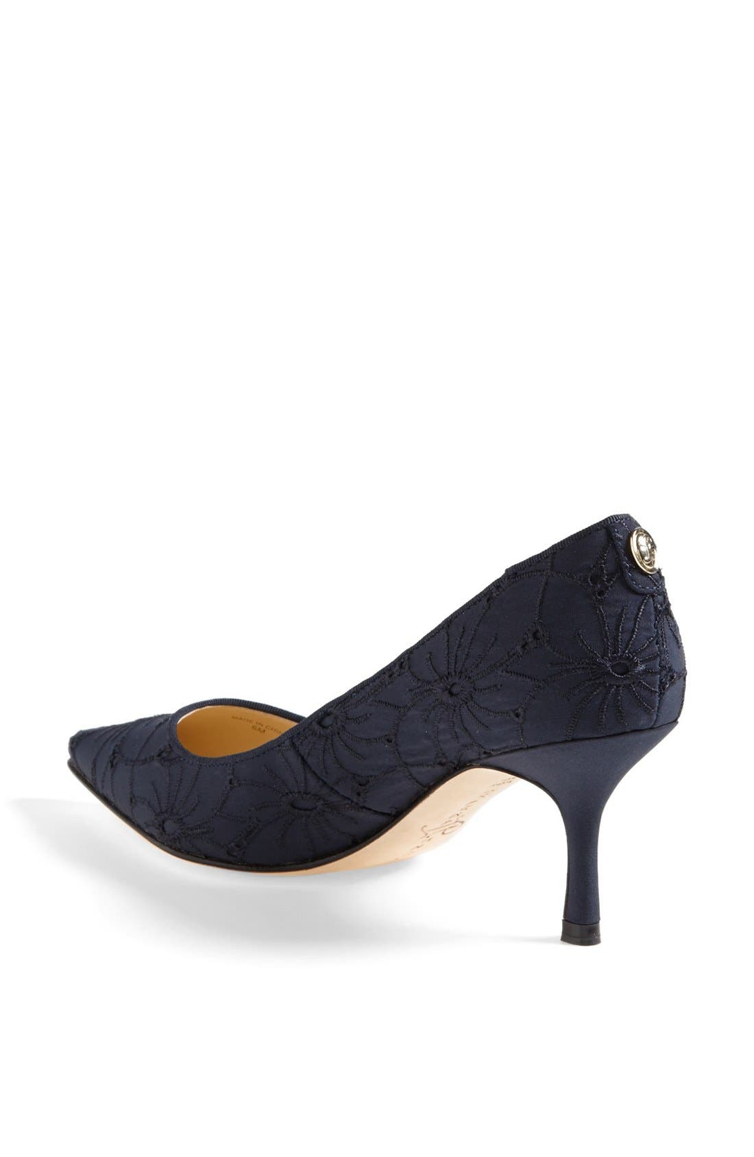 'Indico' Pump, Alternate, color, NAVY EYELET