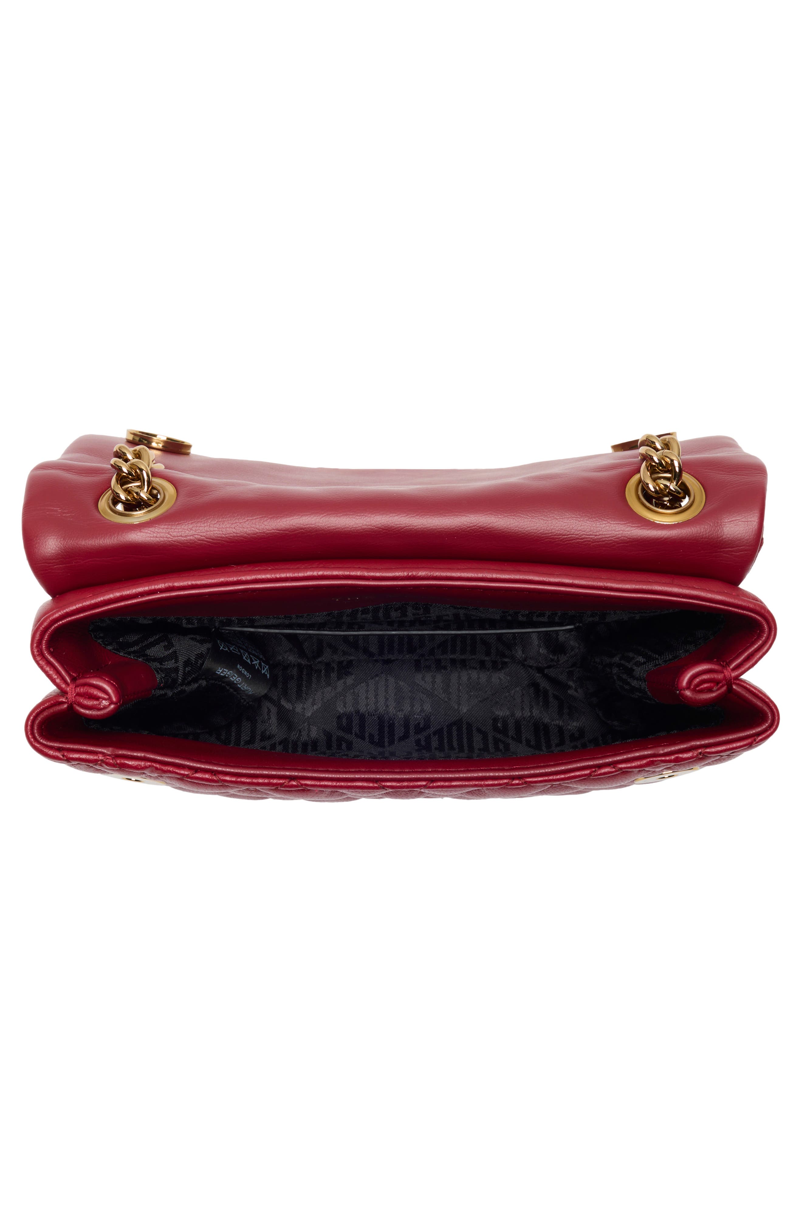 Kurt Geiger London Mini Brixton Bag, Alternate, color, Wine-Leather