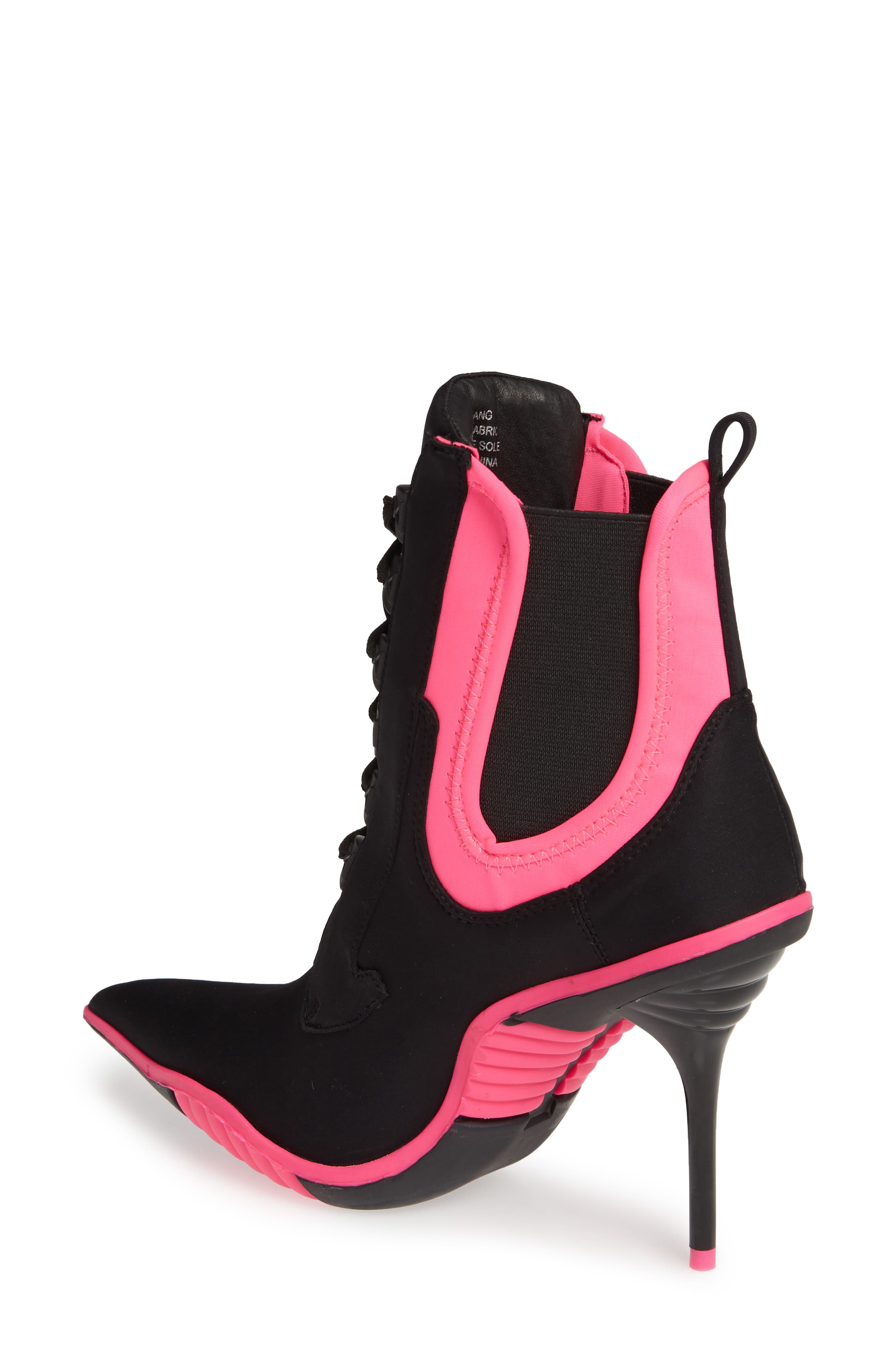 Jeffrey Campbell Big Bang Ankle Tie Bootie, Alternate, color, 