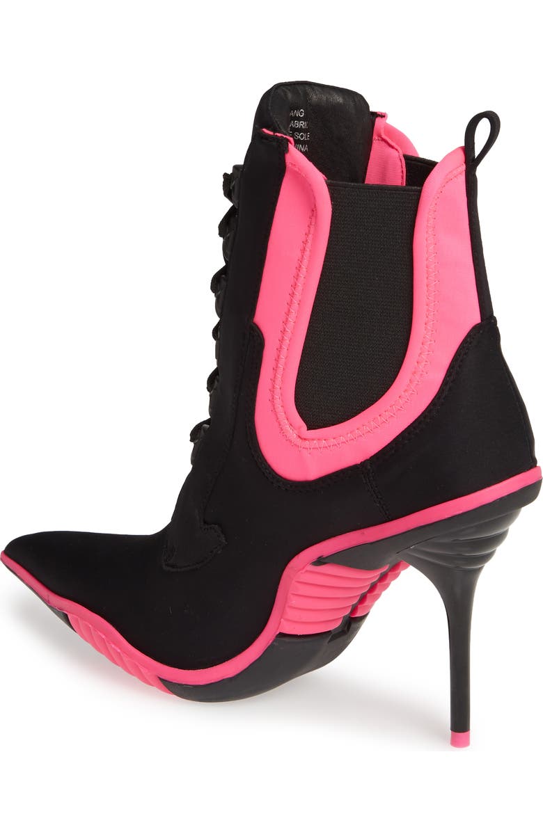 Jeffrey Campbell Big Bang Ankle Tie Bootie, Alternate, color,