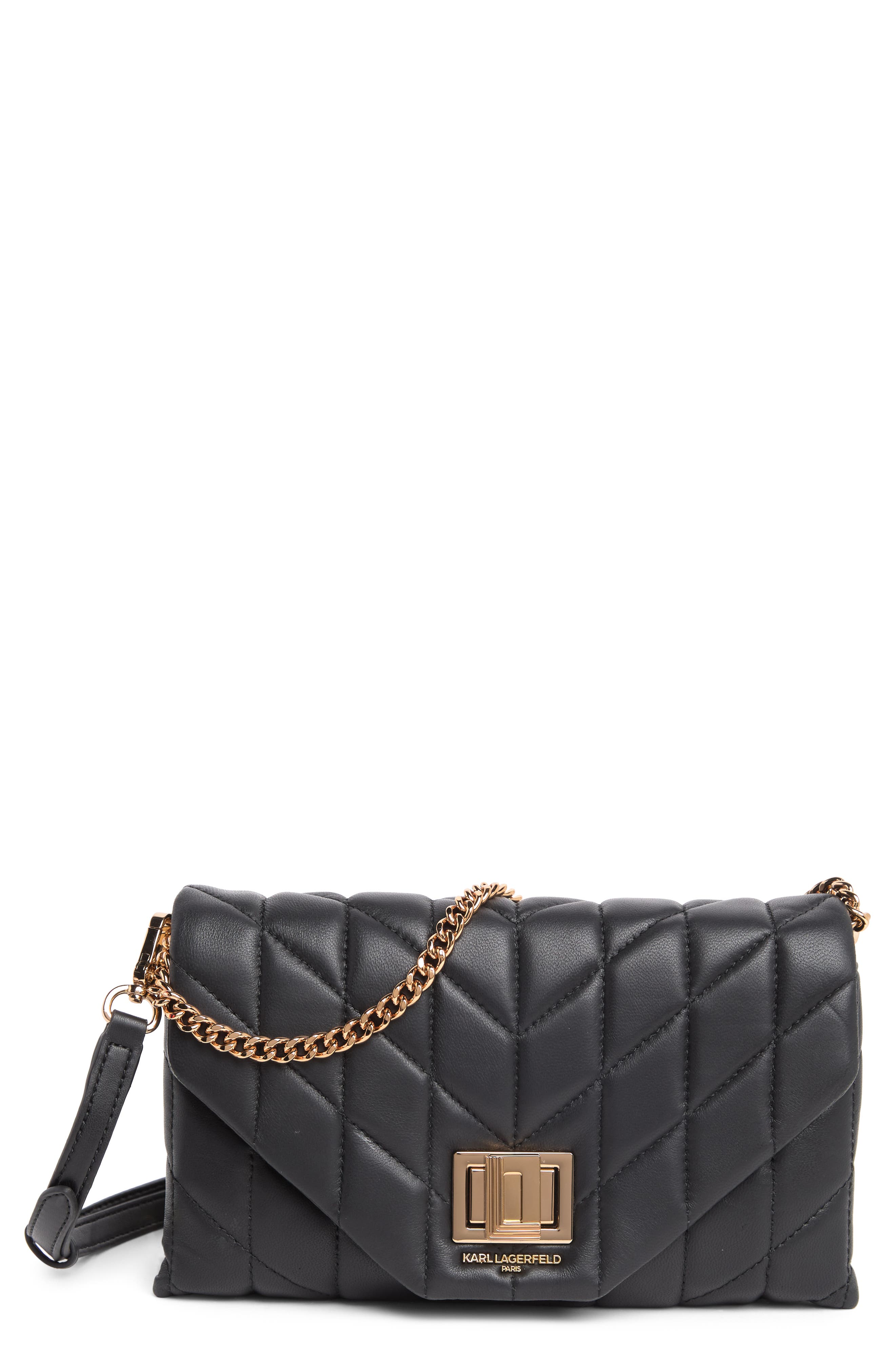 KARL LAGERFELD PARIS Lafayette Demi Crossbody Bag, Main, color, 