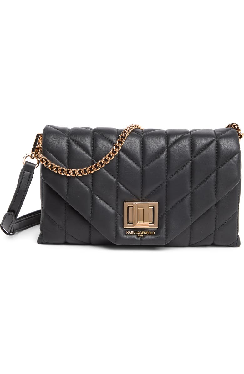 KARL LAGERFELD PARIS Lafayette Demi Crossbody Bag, Main, color,