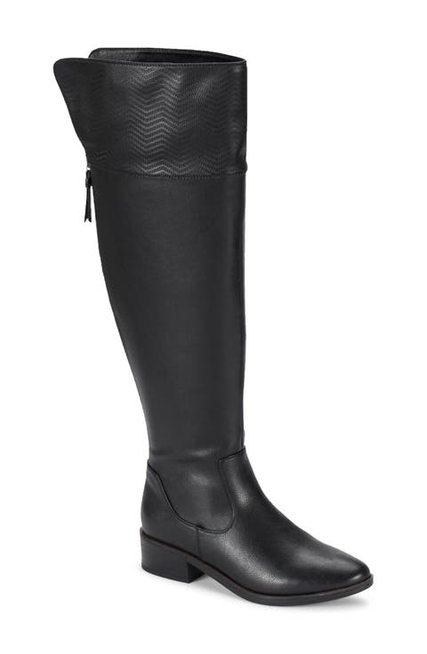 Marcela Over the Knee Riding Boot (Women) (Wide Calf)