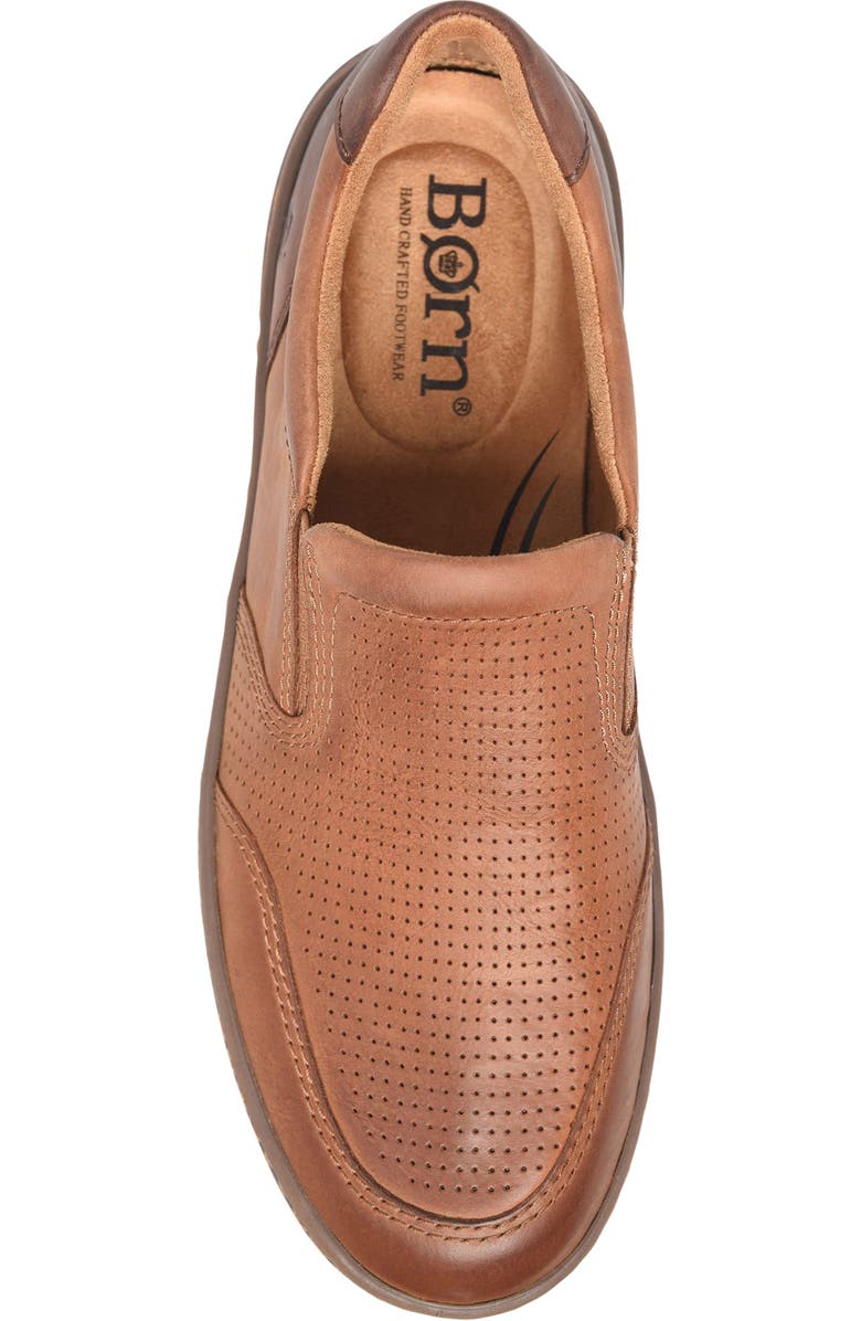 Børn Mackay Slip-On Sneaker, Alternate, color, Brown F/ G