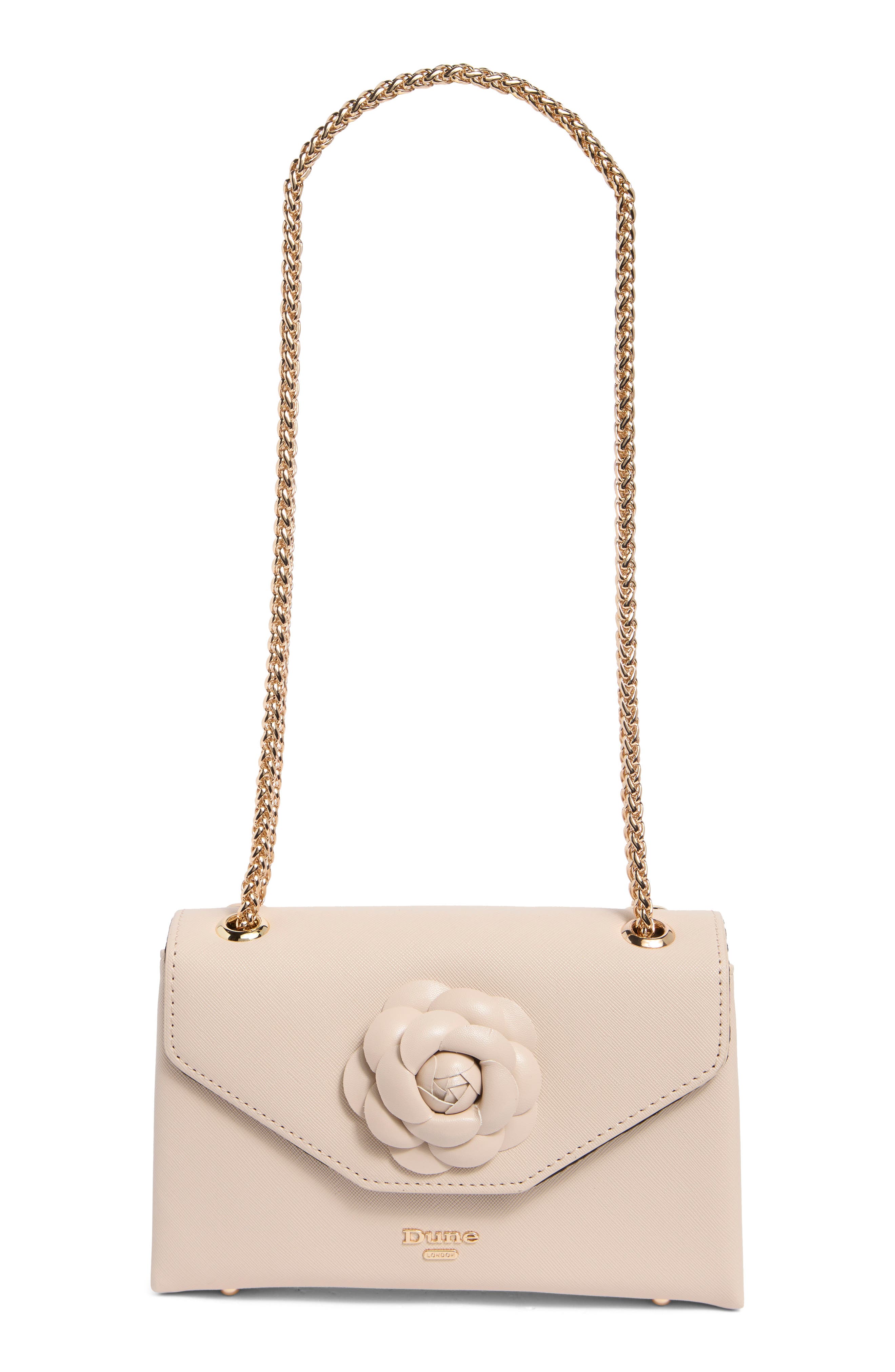 Erose Floral Flap Shoulder Bag