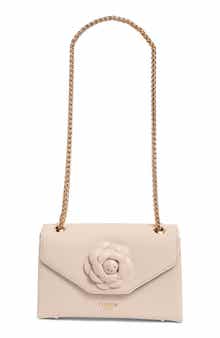 Erose Floral Flap Shoulder Bag