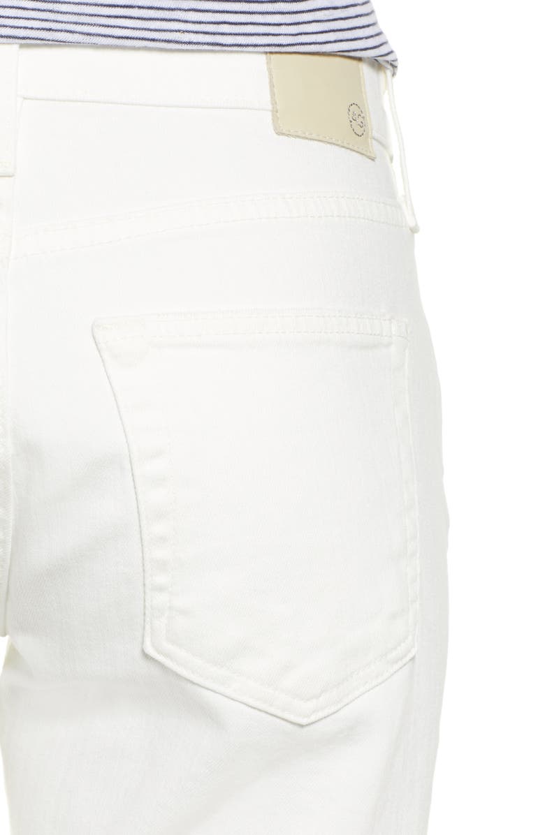 AG The Ex-Boyfriend Crop Slim Jeans, Alternate, color, 1 Year Tonal Wh
