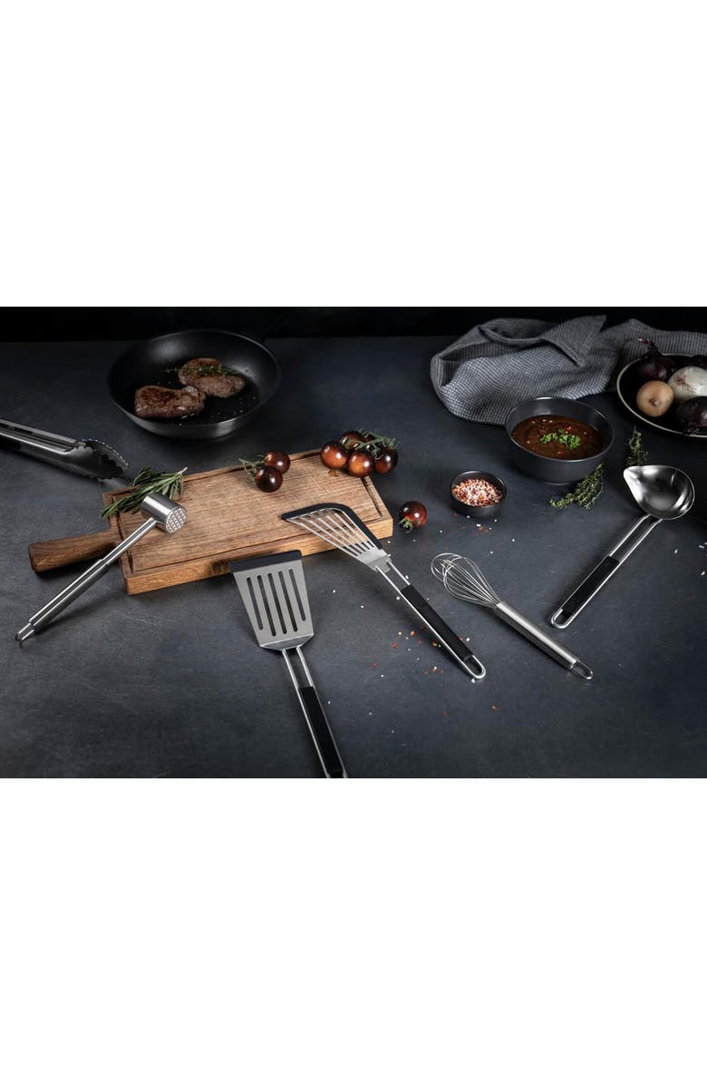 Kuhn Rikon Essential Meat Tenderizer, Dual-Sided Stainless Steel Head, Alternate, color, Silver