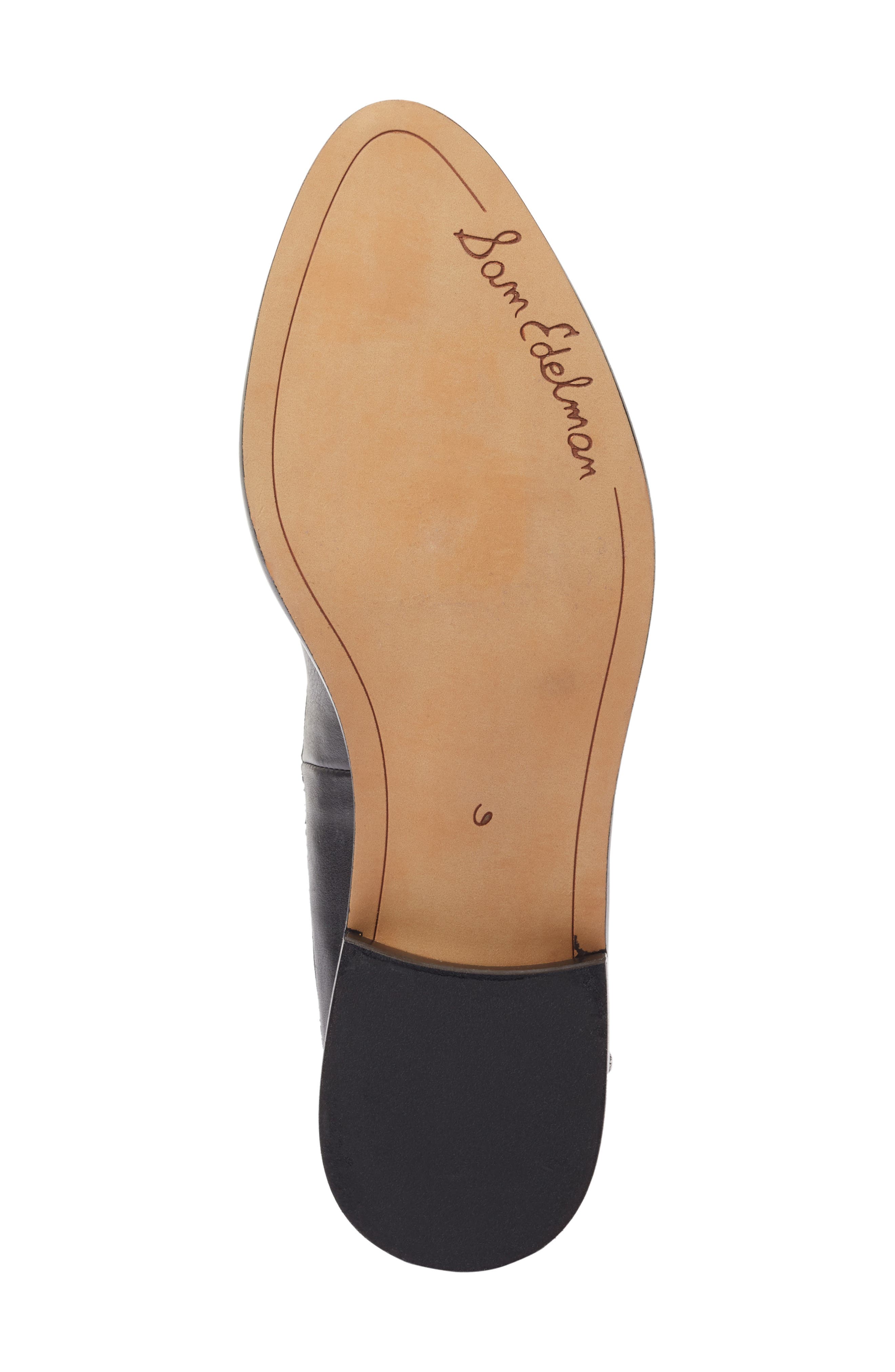 Lewellyn Mule, Alternate, color, BLACK LEATHER