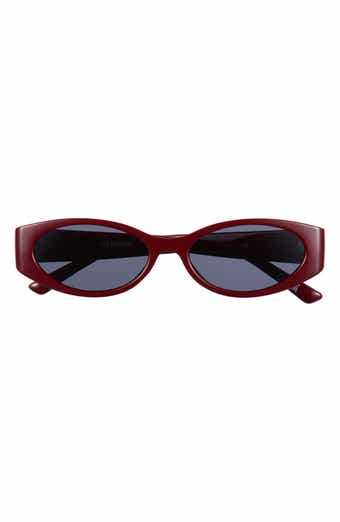 LM101 Small Oval Cat Eye Sunglasses
