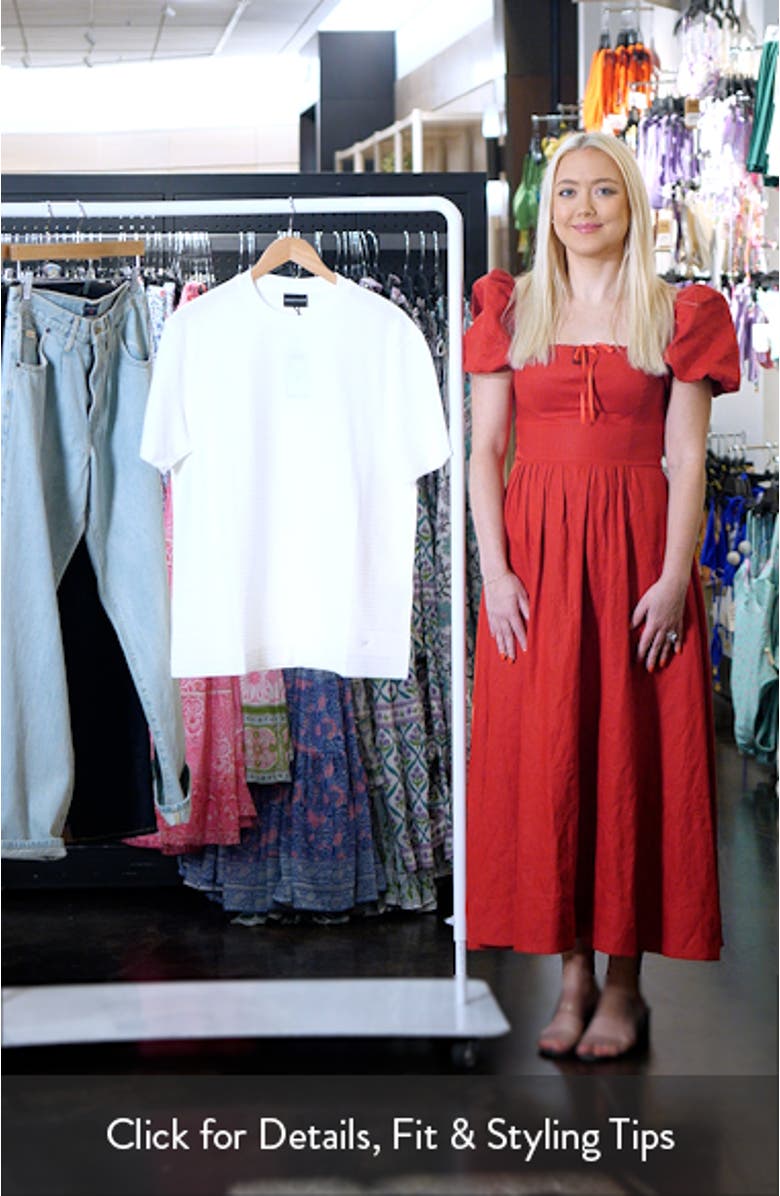 Tonal Box Cotton T-Shirt, sales video thumbnail