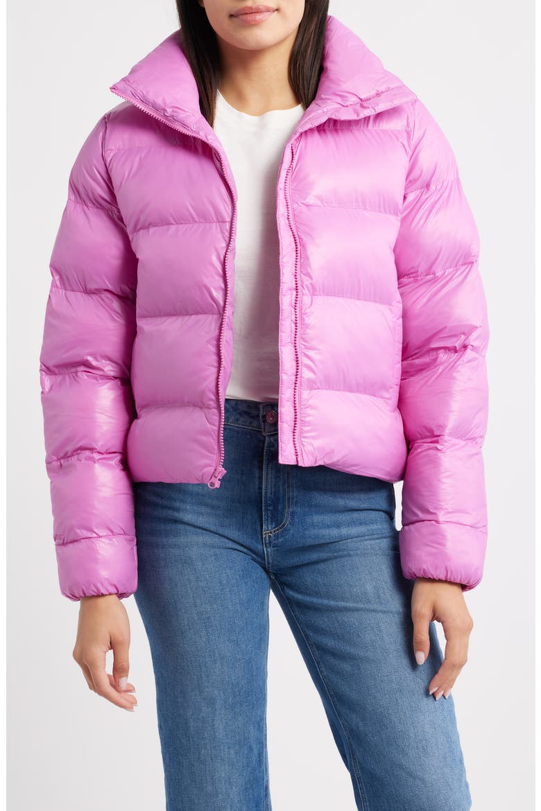 Jade Water Repellent Puffer Jacket, Main, color, META PINK