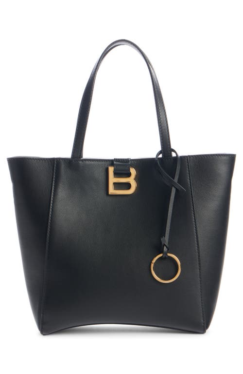 Balenciaga Women Small Hourglass Soft Tote Bag In 1000 Black