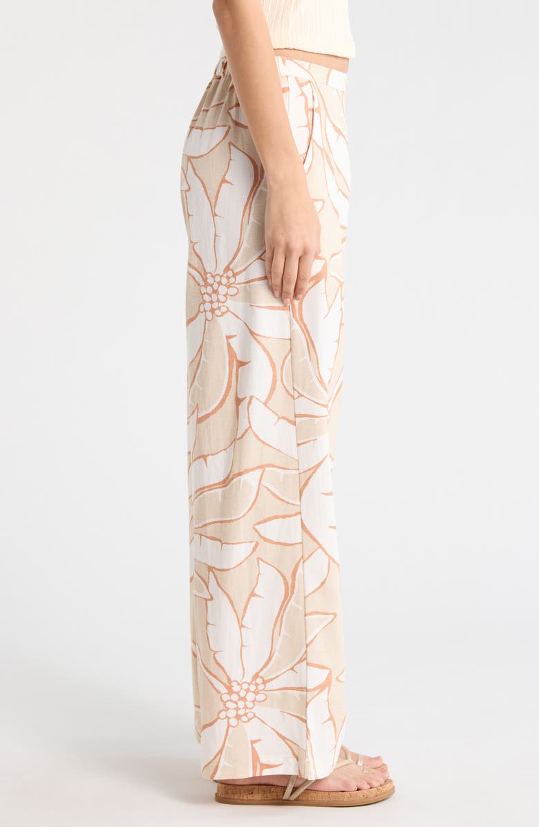 Billabong Tropic Breeze Straight Leg Pants, Alternate, color, Stone