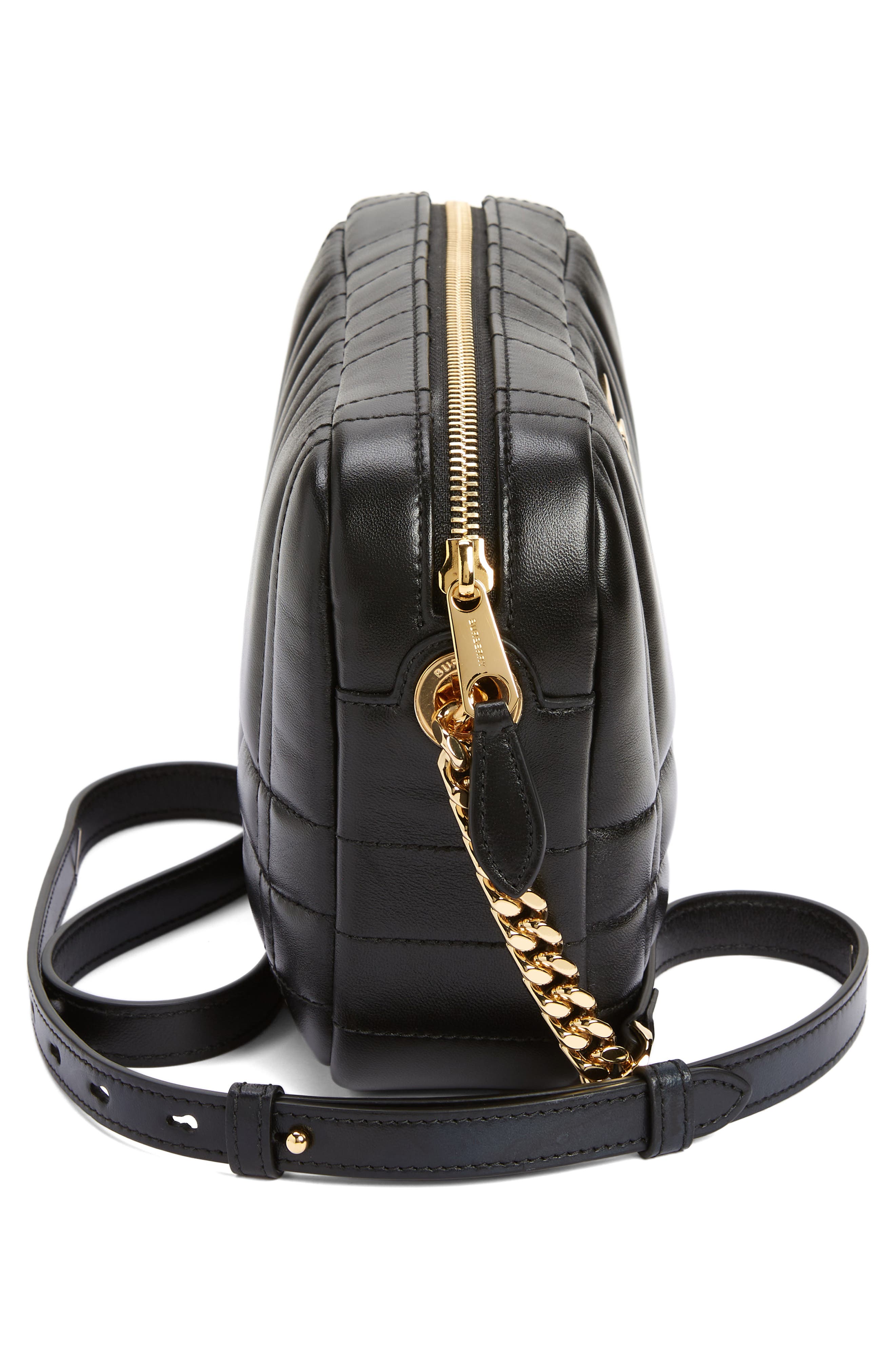 Burberry Small Lola Quilted Leather Camera Bag, Alternate, color, 