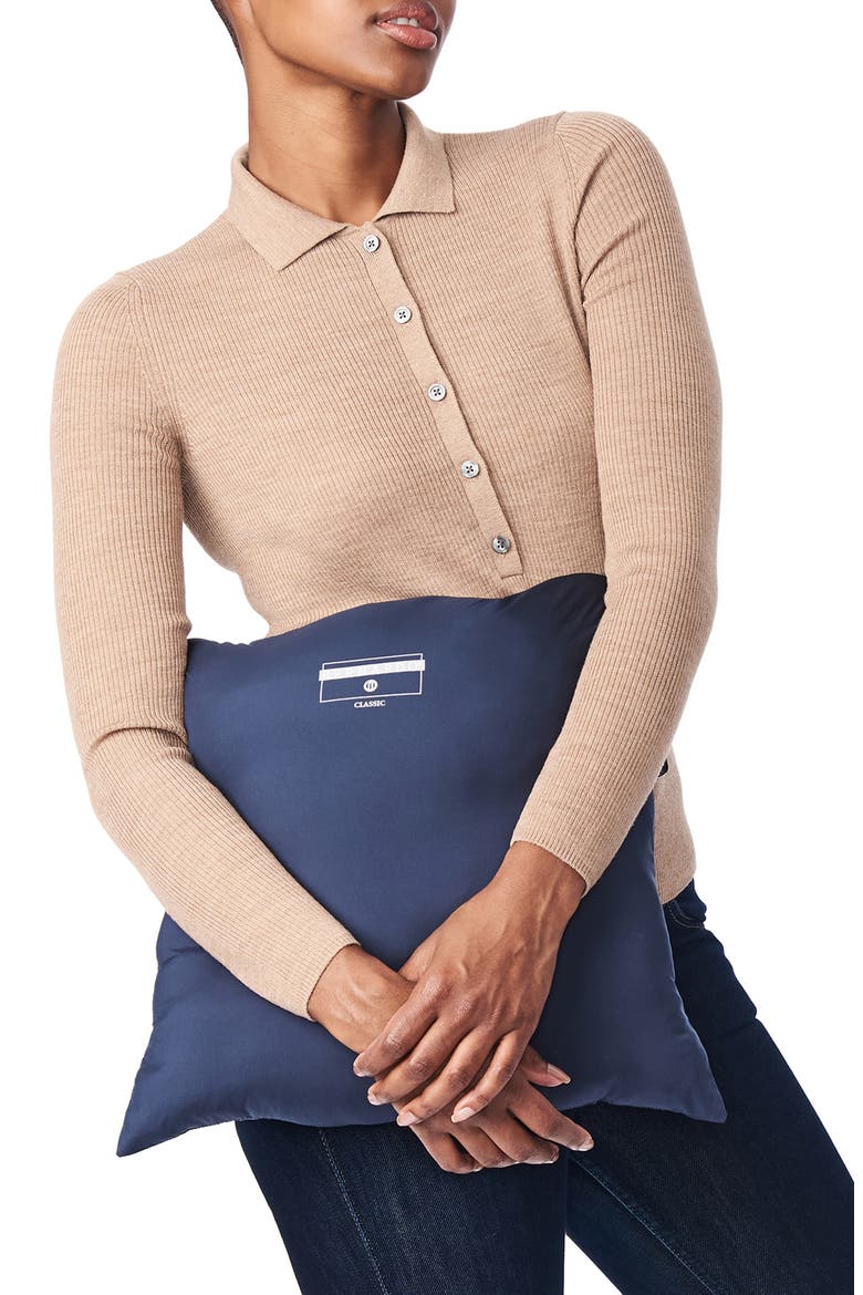 Packable Hooded Walker Coat, Alternate, color, DEEP OCEAN