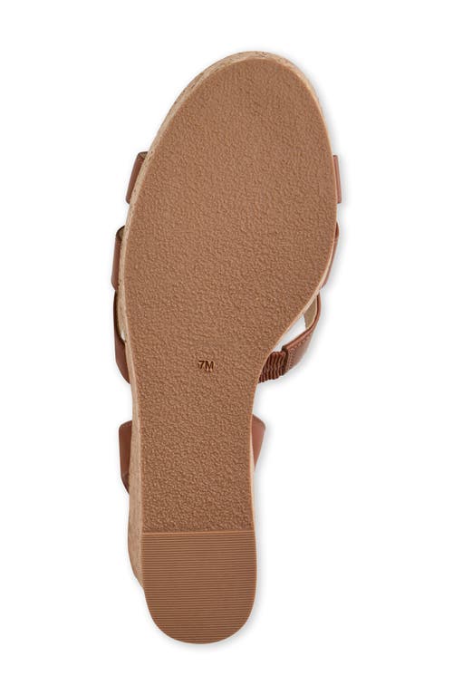 Shop Jack Rogers Pippa Platform Wedge Sandal In Cognac