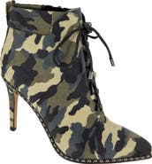 BCBGeneration Hinna Pointy Toe Lace-Up Bootie
