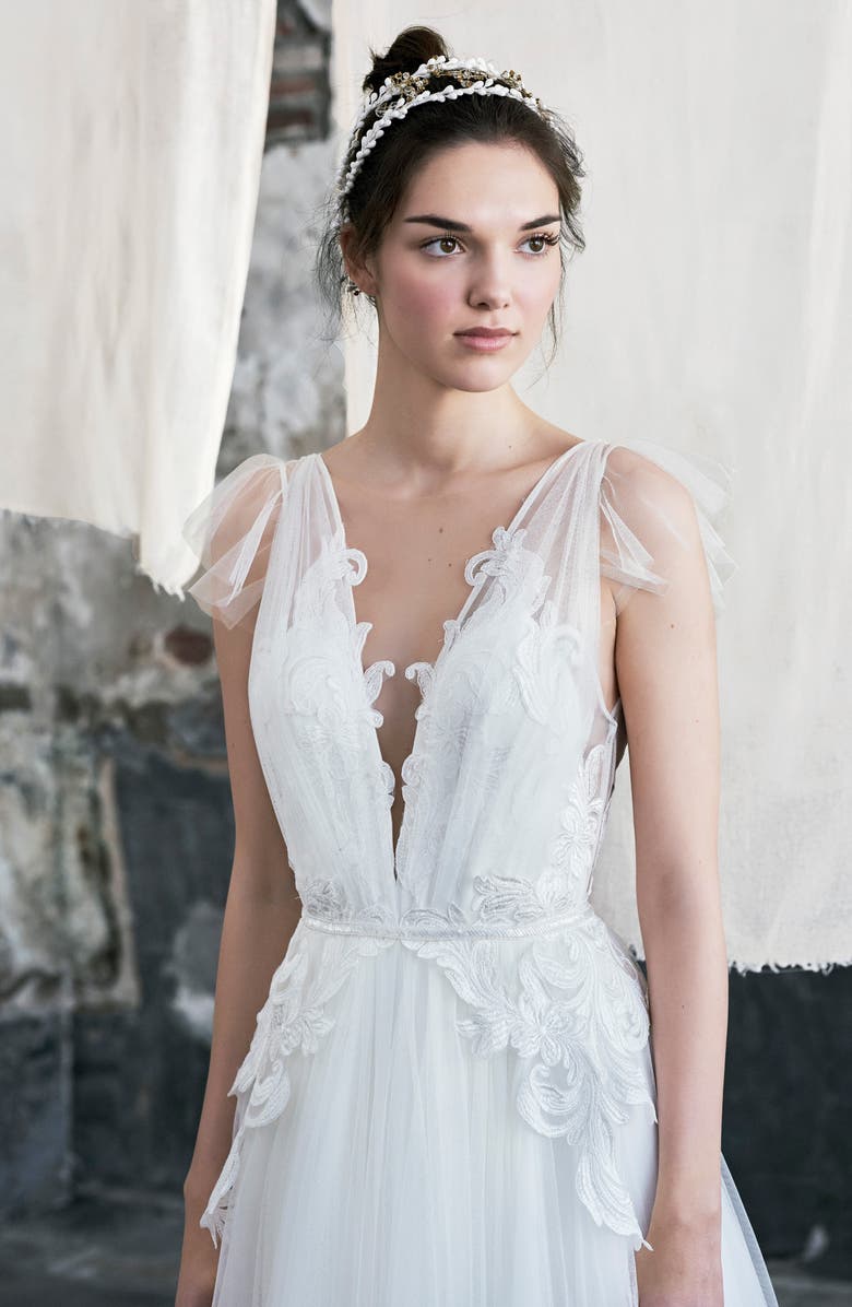 Inmaculada García Loreto Tulle Ballgown, Alternate, color,