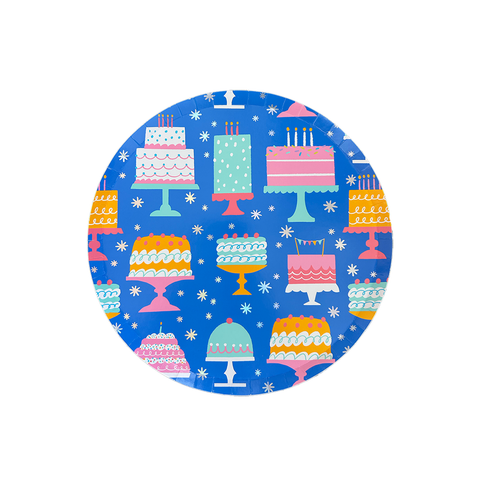 It's A Birthday Cake Print Small Plates