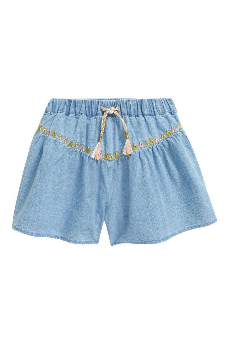 Kids' Alexa Shorts, Main, color, CHAMBRAY