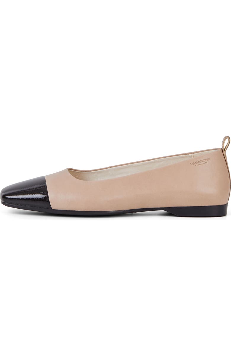 Vagabond Shoemakers Delia Cap Toe Loafer, Alternate, color, Taupe