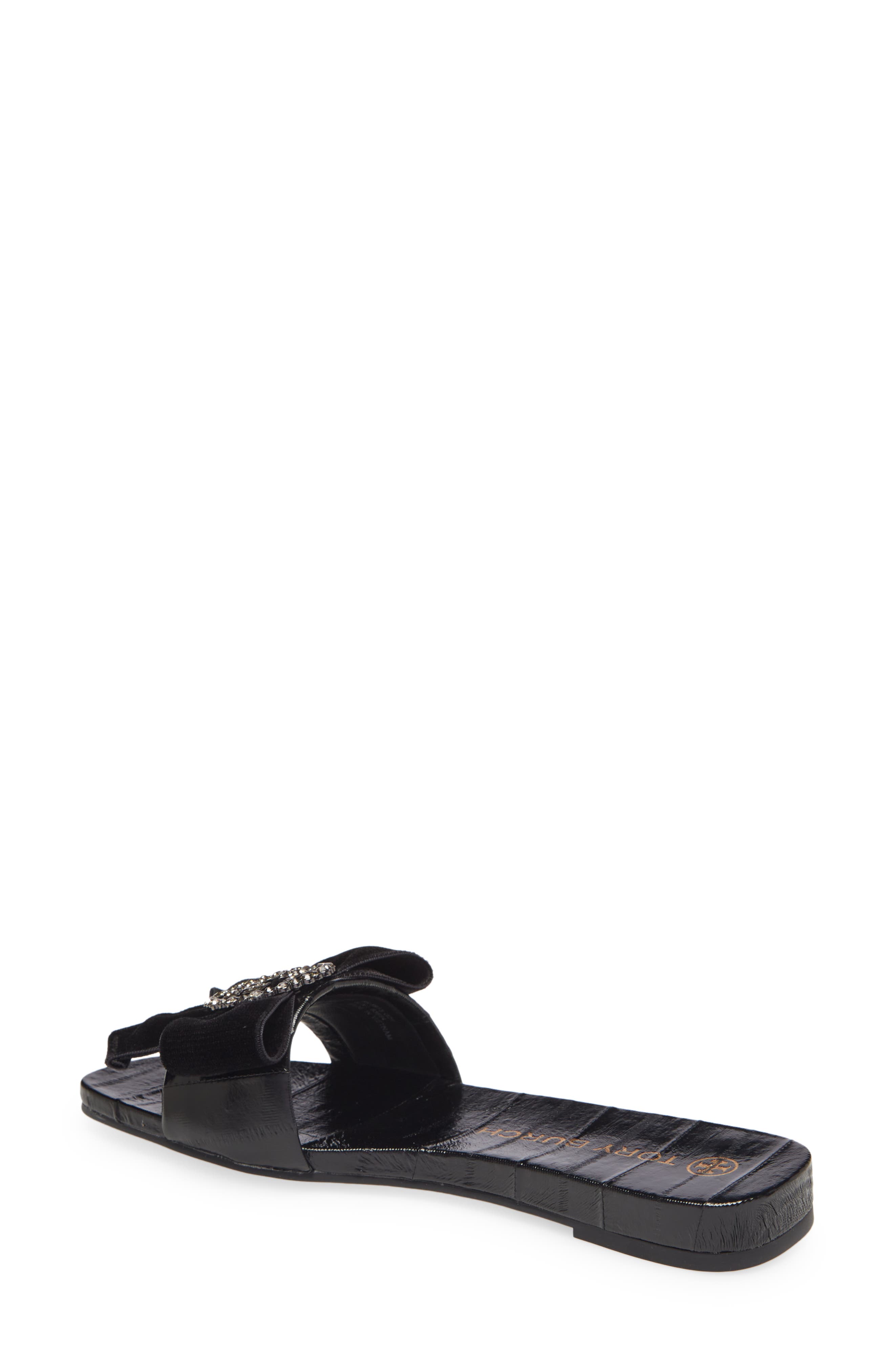 Tory Burch Crystal Slide Sandal, Alternate, color, 