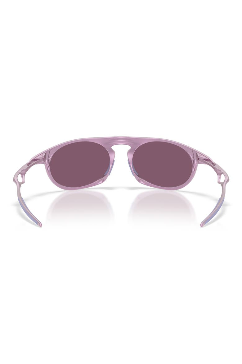 Neo Jacket 58mm Prizm™ Oval Sunglasses, Alternate, color, MATTE LAVENDER / PRIZM INDIGO