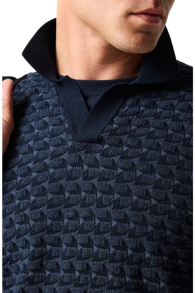 Halken Johnny Collar Polo, Alternate, color, MIDNIGHT