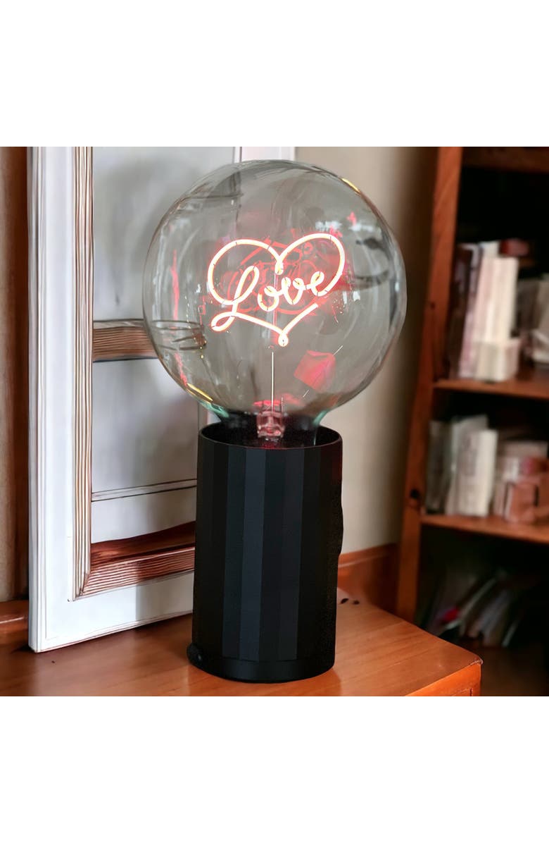 MITB Love Portable Table Lamp, Alternate, color, Gold