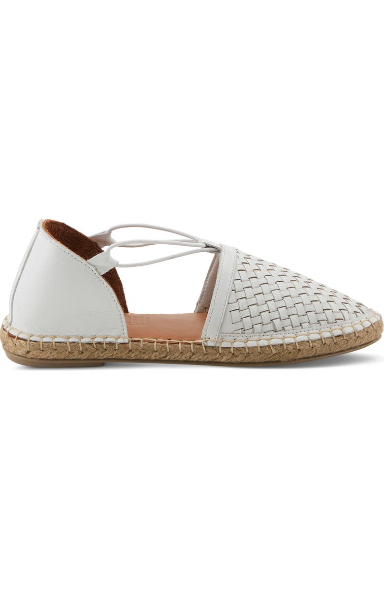 Spring Step Clovae Espadrille Flat, Alternate, color, White
